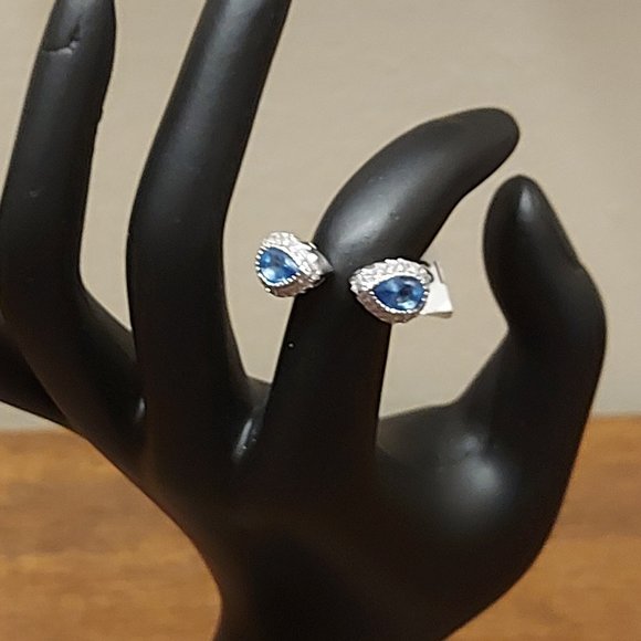 Charmed Aroma Double "Sapphire" Ring - Picture 1 of 7